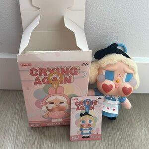 Popmart Crybaby Crying Again She’s Alice Vinyl Plush Pendant